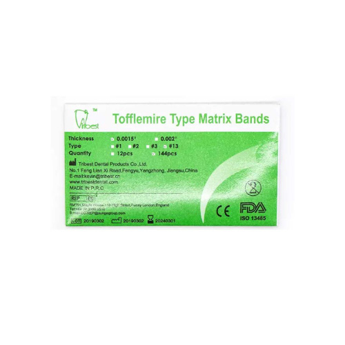 نوار ماتریکس اطفال | Tofflemire Matrix Band Strips