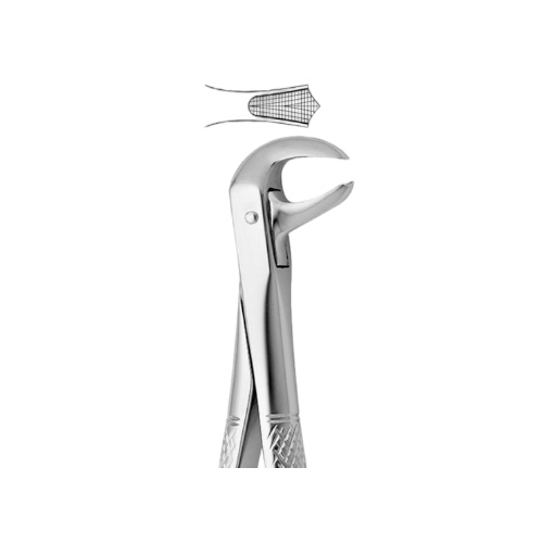 فورسپس مولر فک پایین | Lower Molars Tooth Forceps N.73 - مدل:2500/73