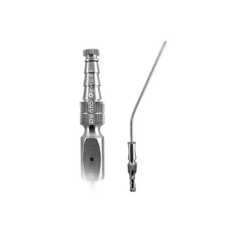 سرساکشن فلزی جراحی شماره 10 | Metal Surgical Aspirator Tips