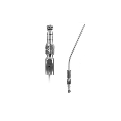 سرساکشن فلزی جراحی شماره 12 | Metal Surgical Aspirator Tips
