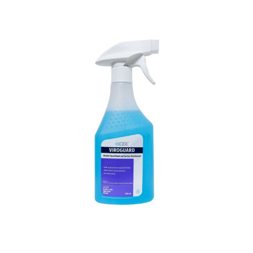 محلول ضدعفونی کننده دست و سطوح 500 میل | Hicide Viroguard