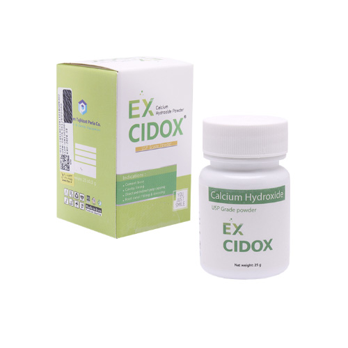 پودر کلسیم هیدروکساید 25 گرمی | EX Cidox