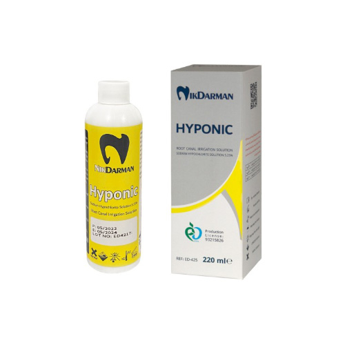 محلول هیپوکلریت سدیم 220 میل | Hyponic Sodium Hypochlorite %5.25