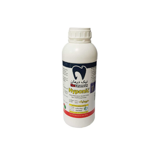 محلول هیپوکلریت سدیم یک لیتری | Hyponic Mega Sodium Hypochlorite %5.25